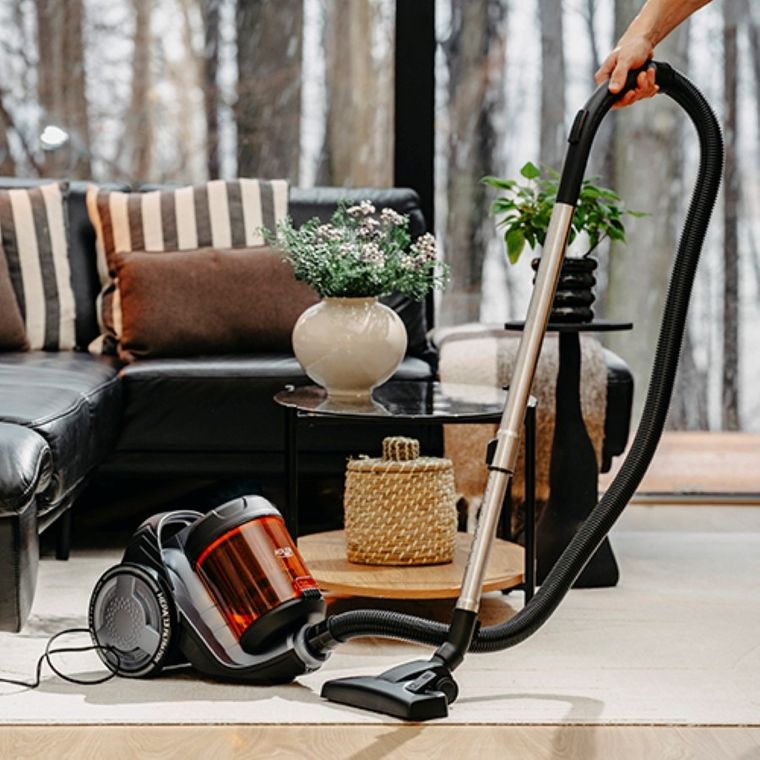 Adler, odkurzacz cyklonowy, bezworkowy, pojemnik, 1,6l