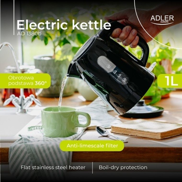 Adler, Strix, czajnik elektryczny, 1l