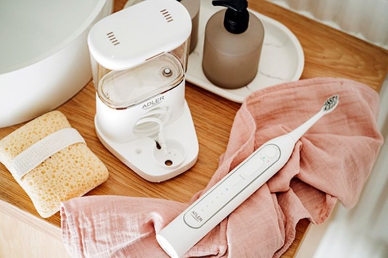 Adler, szczoteczka soniczna z irygatorem 2w1