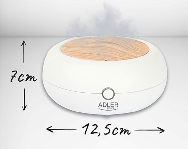 Adler, ultradźwiękowy dyfuzor zapachowy USB 3w1