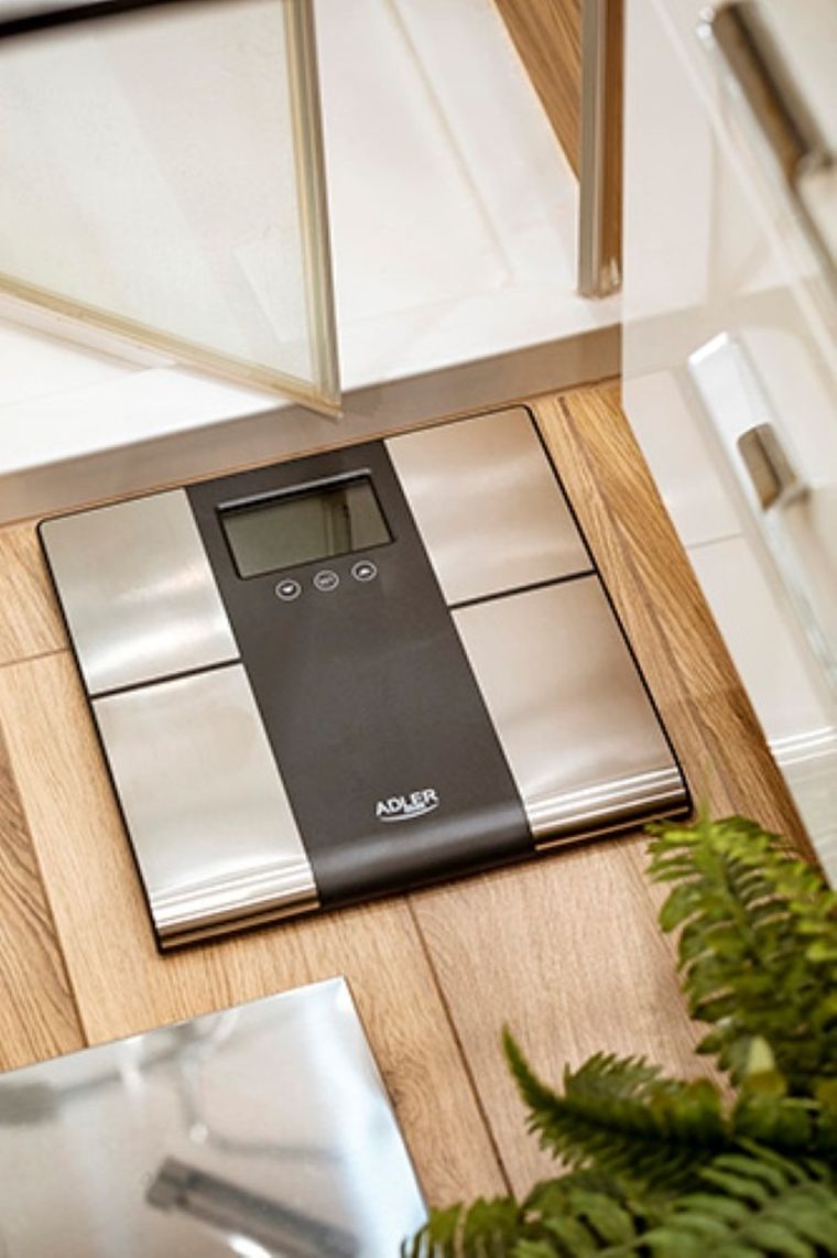 Adler, waga łazienkowa z analizatorem, AD 8165