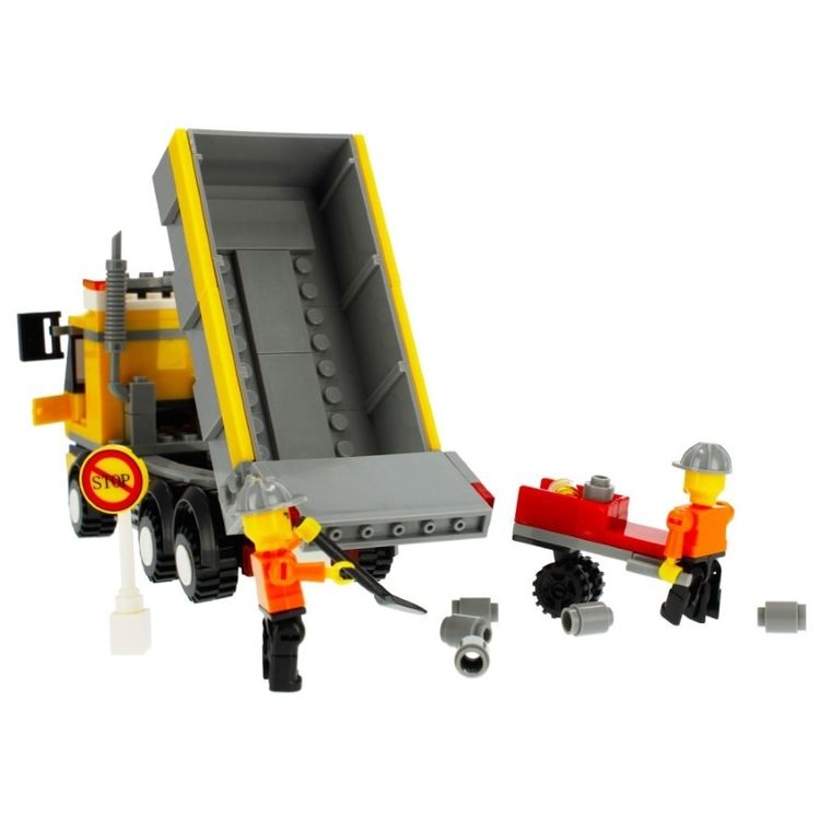 Alleblox, ciężarówka, klocki konstrukcyjne, 221 elementów