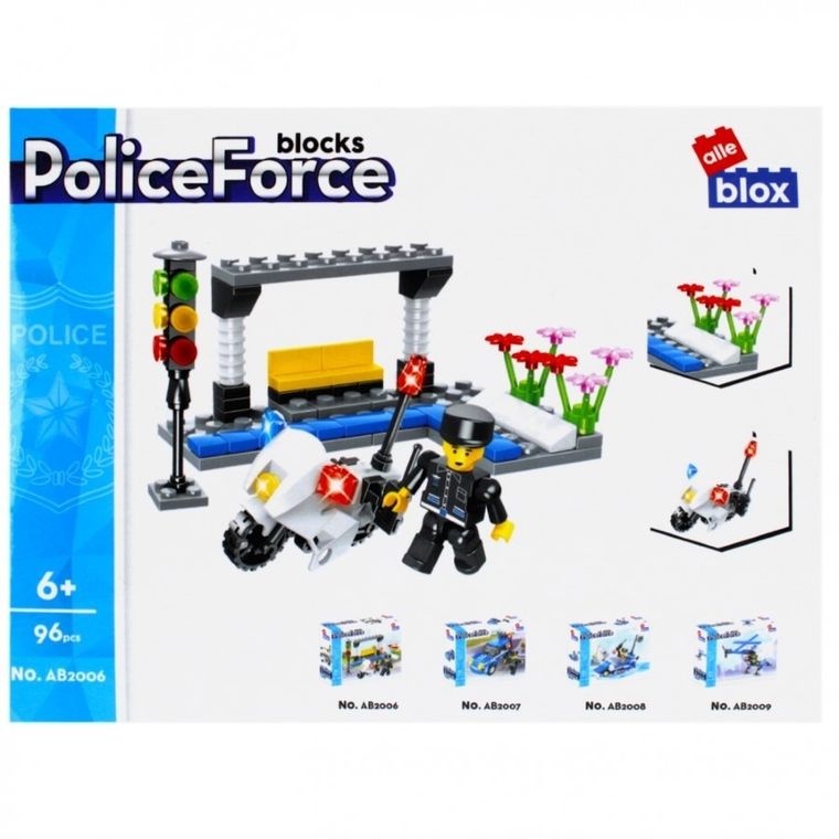 Alleblox, policja, klocki konstrukcyjne