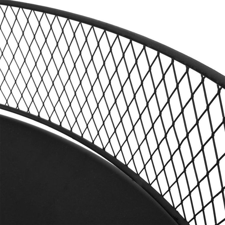 Ambiance, palenisko ogrodowe metalowe czarne, 60 cm