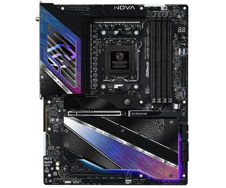 ASRock, płyta główna, X870E NOVA WIFI AM5 4DDR5 M.2 ATX