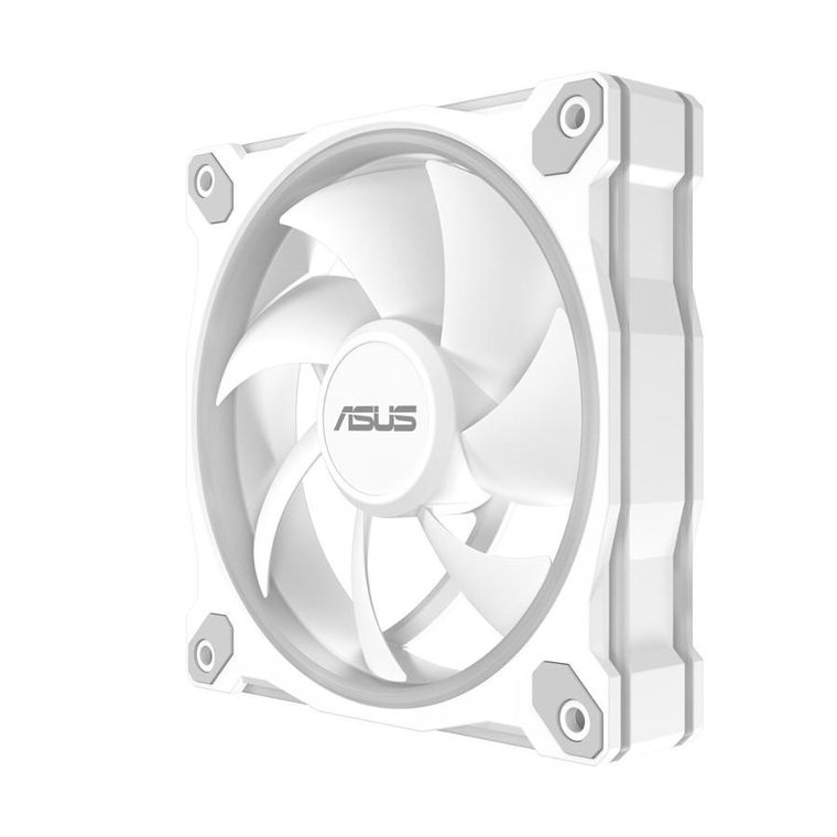 Asus, Prime, wentylator, biały, ARGB, MR120 FAN