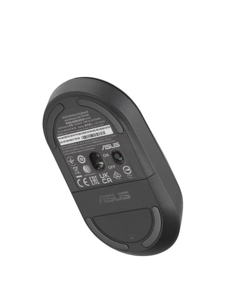 Asus, zestaw: klawiatura + mysz, CW100, black