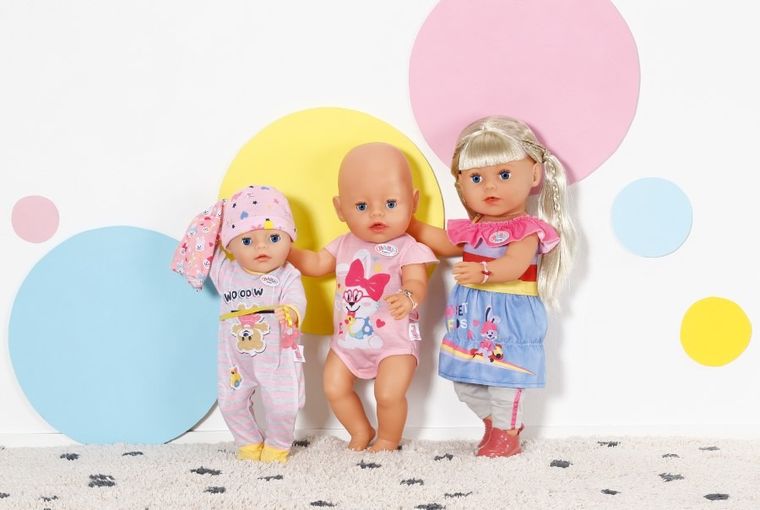 Baby Born, Soft Touch Little Girl, lalka interaktywna, akcesoria, 36 cm