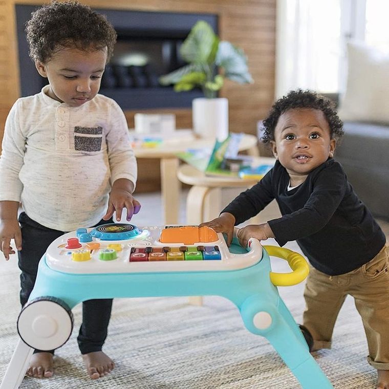 Baby Einstein, chodzik muzyczny, pchacz, stolik edukacyjny, 4w1