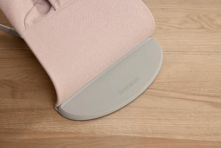 BabyBjörn, Bliss Woven, leżaczek, jasny róż, melanż