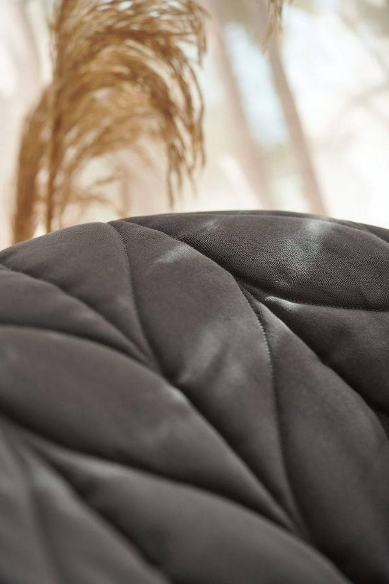 BabyBjörn, Bliss Woven, Petal Quilt, leżaczek, antracyt