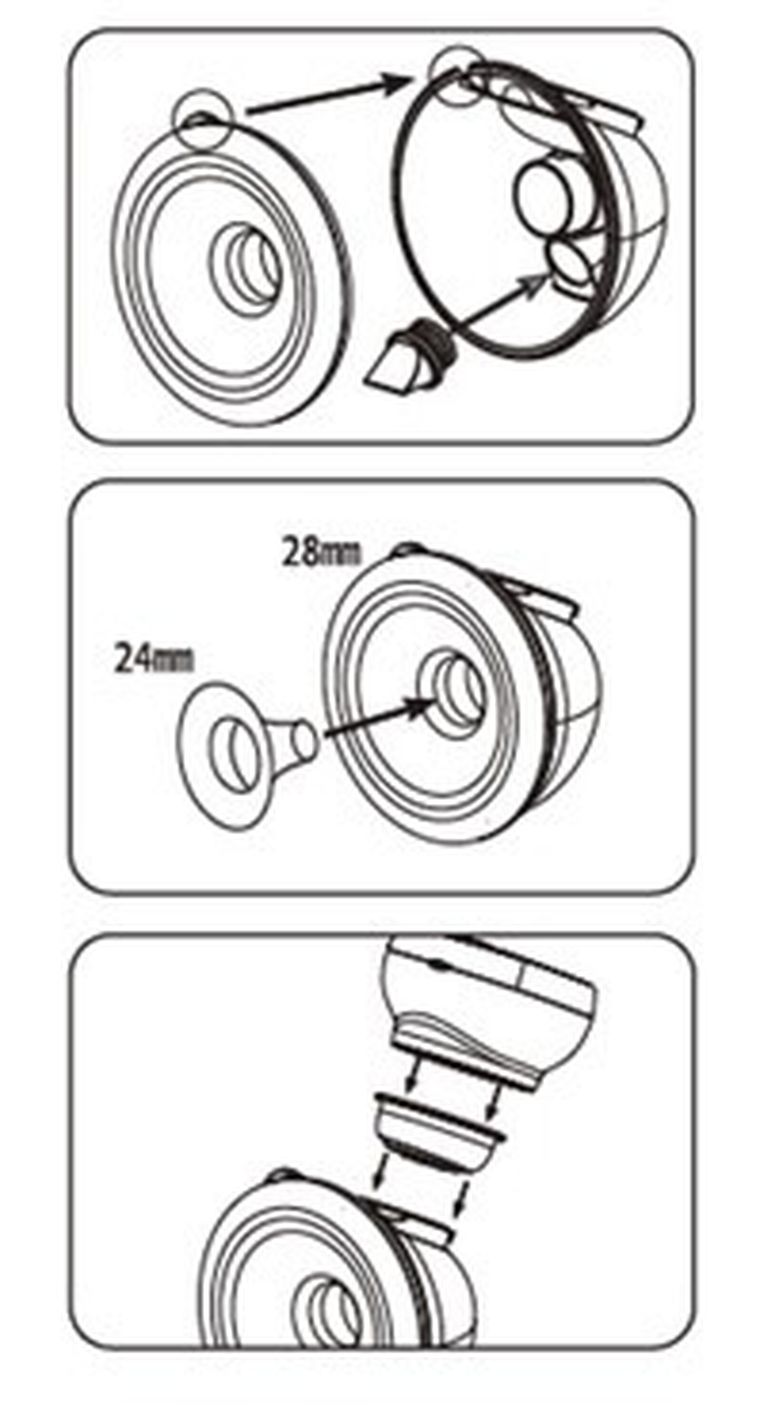 BabyOno, Shelly, laktator muszlowy, elektryczny