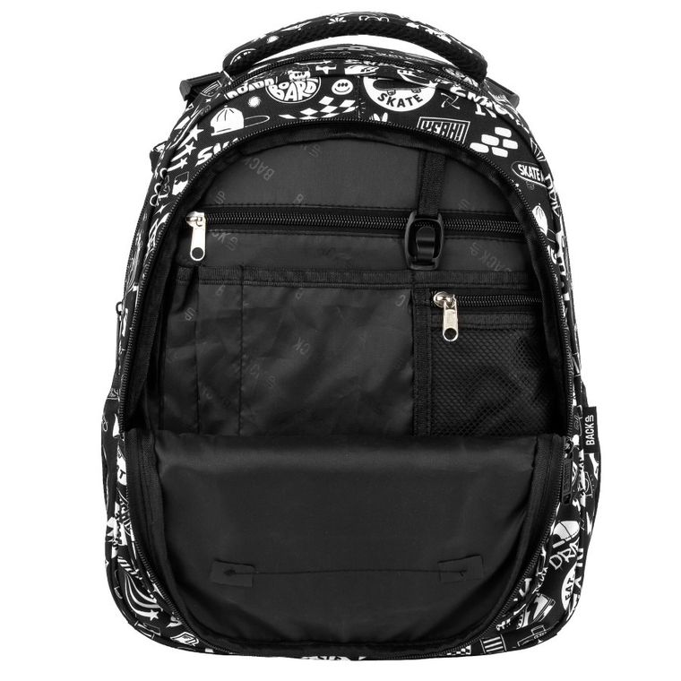 BackUp, plecak szkolny, 3-komorowy, Drift