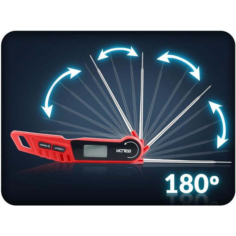 Baldr, termometr kuchenny, do mięsa, z sondą, szpilkowy, BD-130