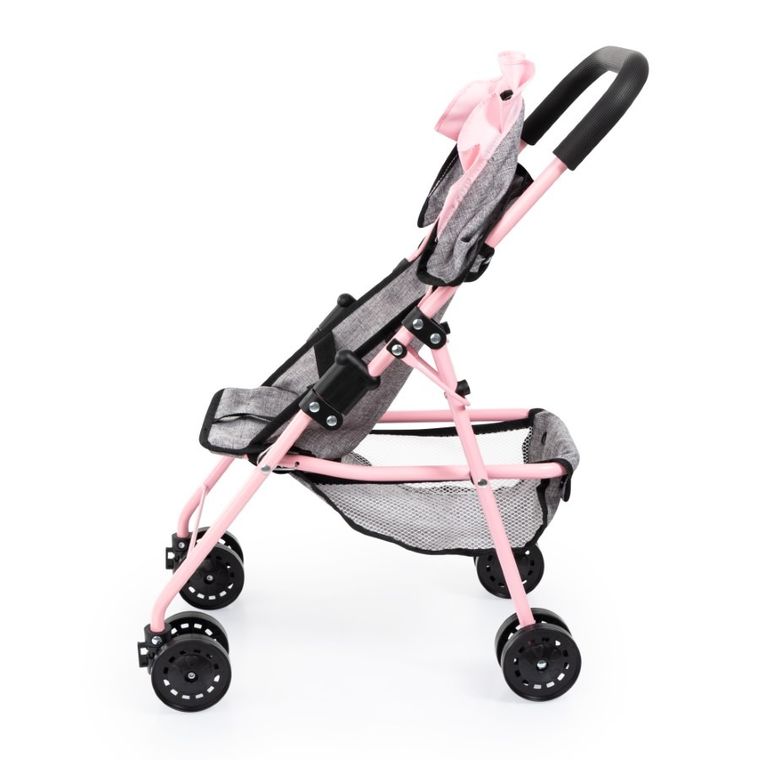Bayer Design, Buggy, wózek spacerówka dla lalek, zestaw z łóżkiem turystycznym, matą, torbą i akcesoriami