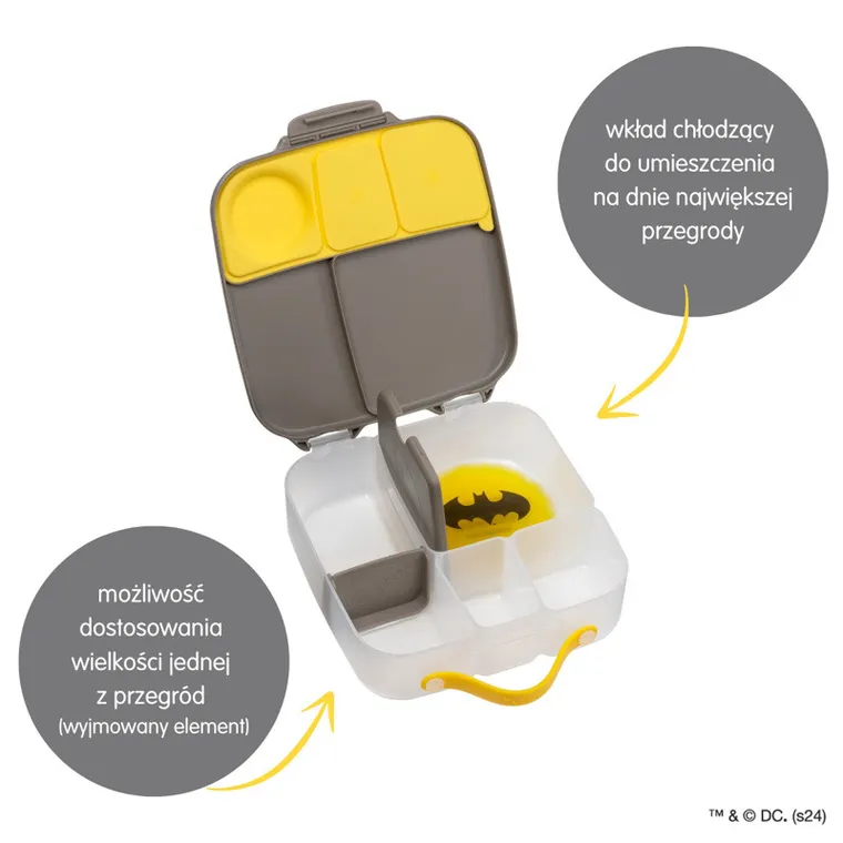 b.box, Batman, lunchbox