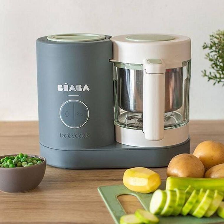 Beaba, Babycook Neo, urządzenie do miksowania i gotowania na parze, Mineral Grey