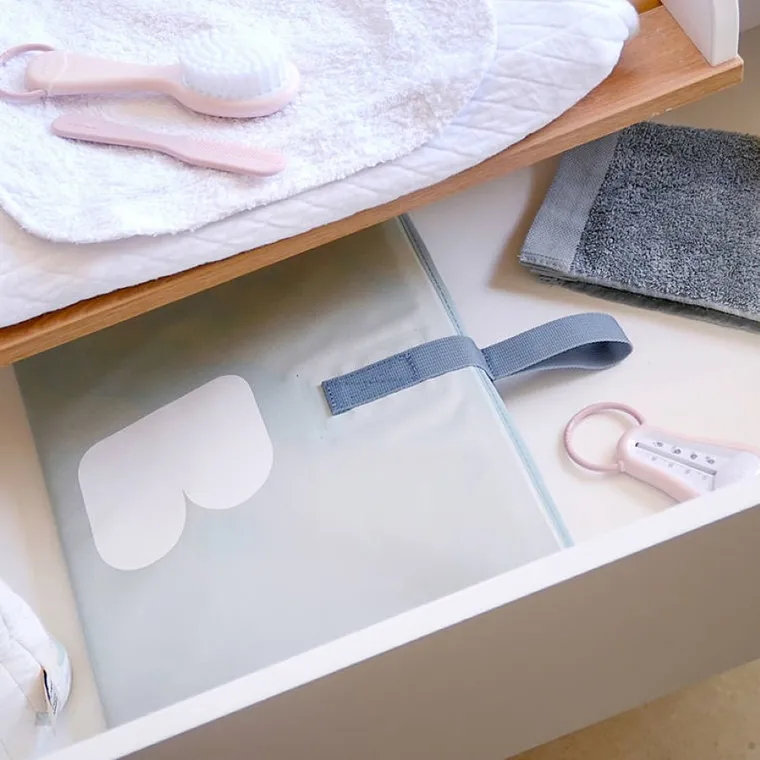 Beaba, Cameleo Pop Up Bath, składana wanienka, green blue