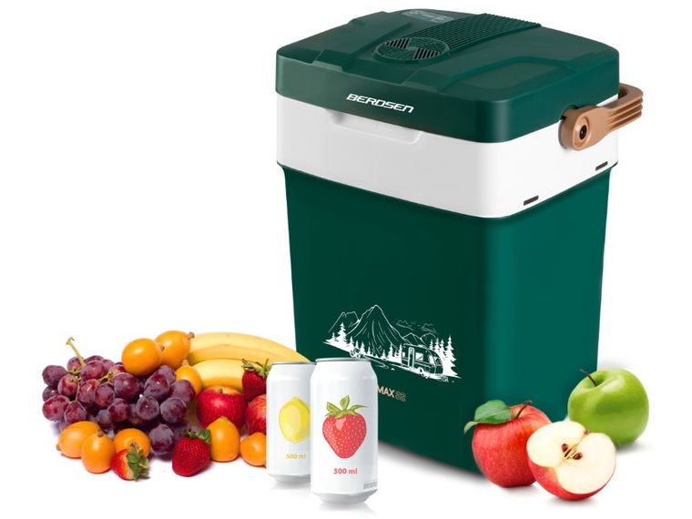 Berdsen, Icemax, lodówka turystyczna, tryb Eco, zielona, 29l