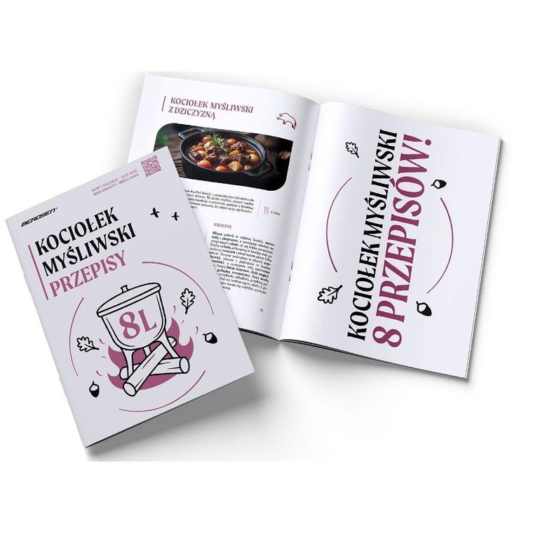 Berdsen, kociołek żeliwny, 8l