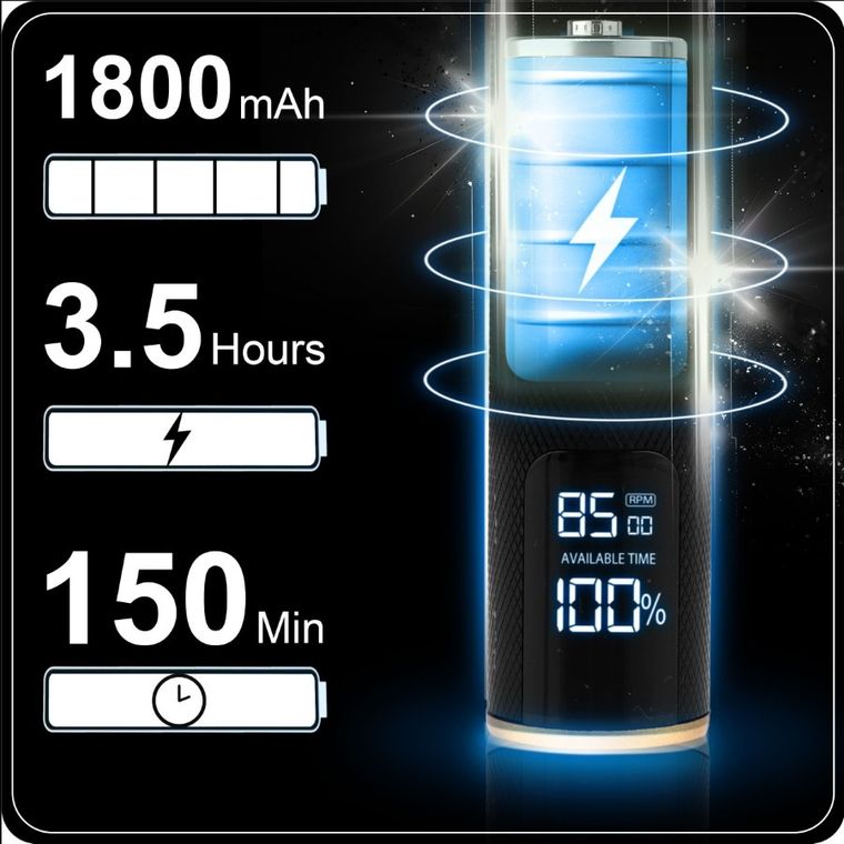 Berdsen, maszynka do strzyżenia włosów, czarna, BD-260