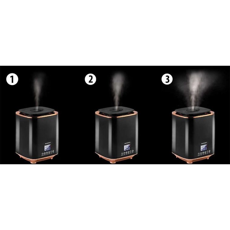 Berdsen, nawilżacz powietrza, czarny, BD-502