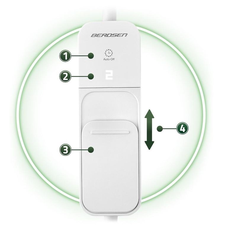 Berdsen, ogrzewacz elektryczny do stóp, BD-970