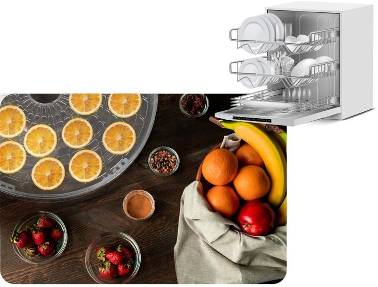 Berdsen, suszarka spożywcza do grzybów i owoców, 400W 10L