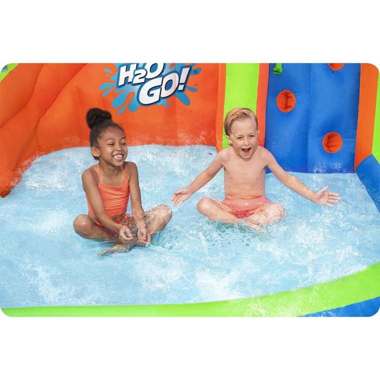 Bestway, basen dmuchany ze zjeżdzalnią, wodny plac zabaw, 365-320-270 cm