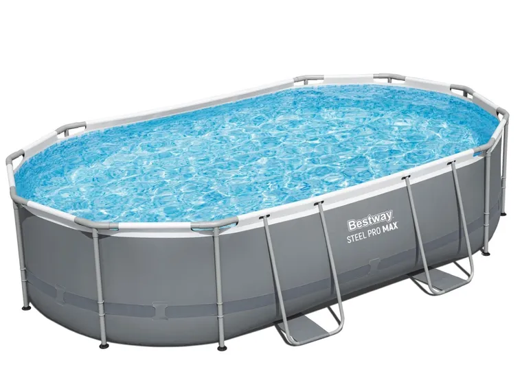 Bestway, basen ogrodowy, stelażowy, 488-305-107 cm, zestaw 18w1