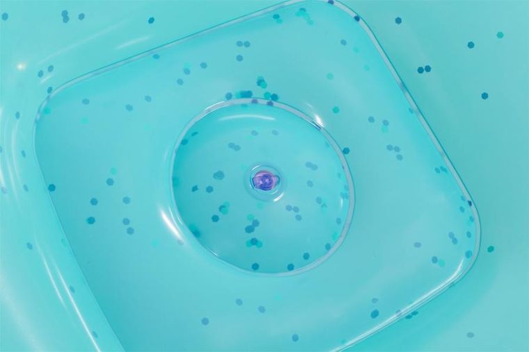 Bestway, fotel dmuchany z brokatem