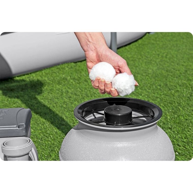 Bestway, pompa piaskowa, 6056 l/h + piasek, 25 kg, 58497