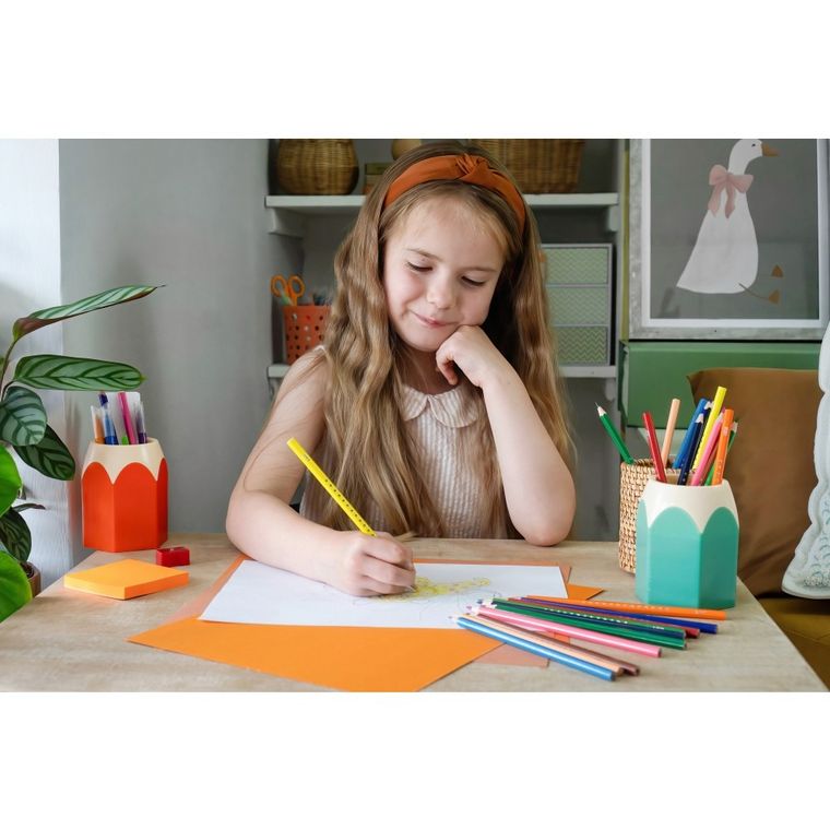 Bic, Kids, Smooth, kredki drewniane, 24 szt.