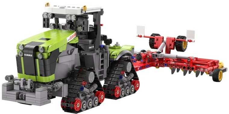 Cada, ciągnik rolniczy Claas Xerion 5000 Trac TS, 1:32, 1336 elementów