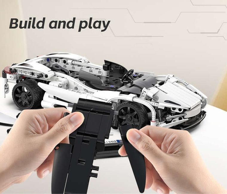 Cada, Storming Sport Car, pojazd zdalnie sterowany, Dual Mode, czerwony, 1:14, 30 cm, 402 elementy