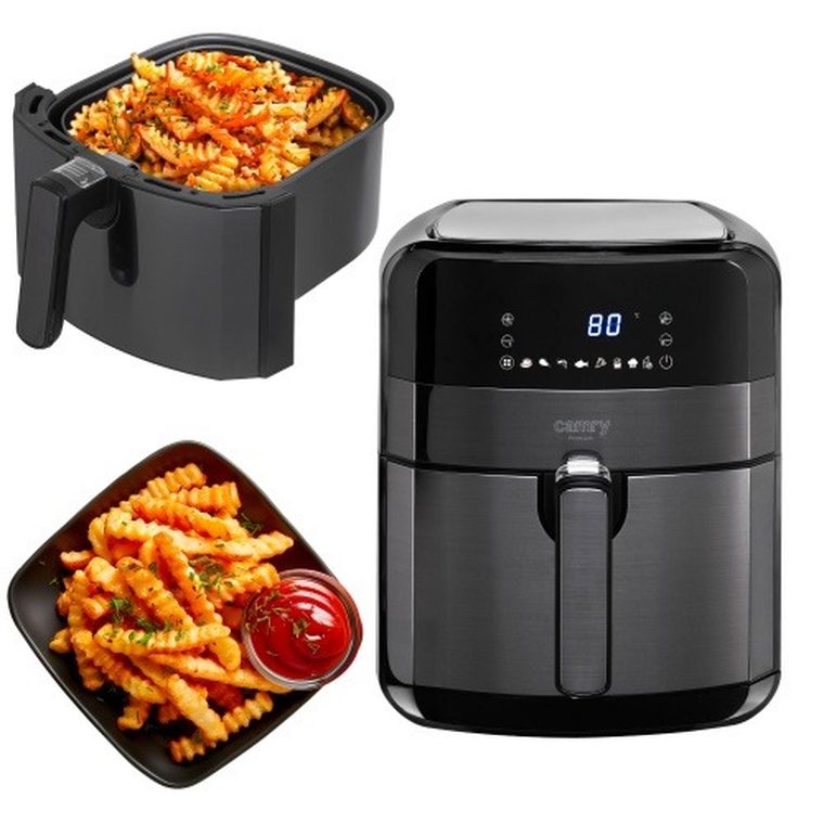 Camry, frytkownica beztłuszczowa, air fryer, 9 programów, 5l