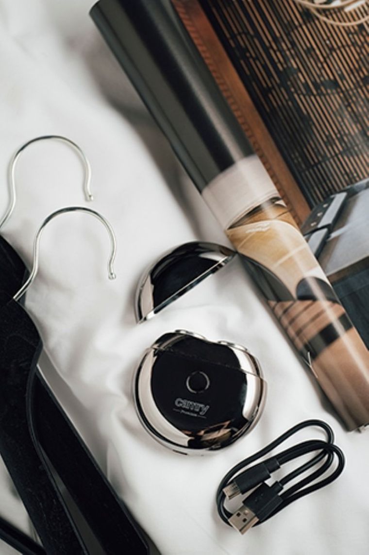 Camry, golarka podróżna, 2 głowicowe z USB, CR 2938