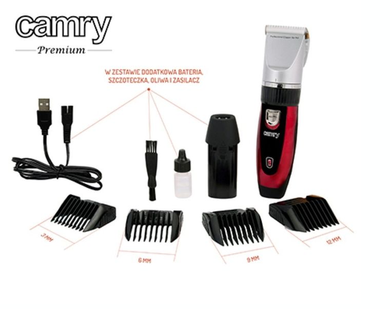 Camry, strzyżarka dla zwierząt, 35W, CR 2821