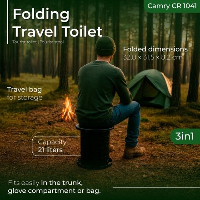 Camry, toaleta turystyczna