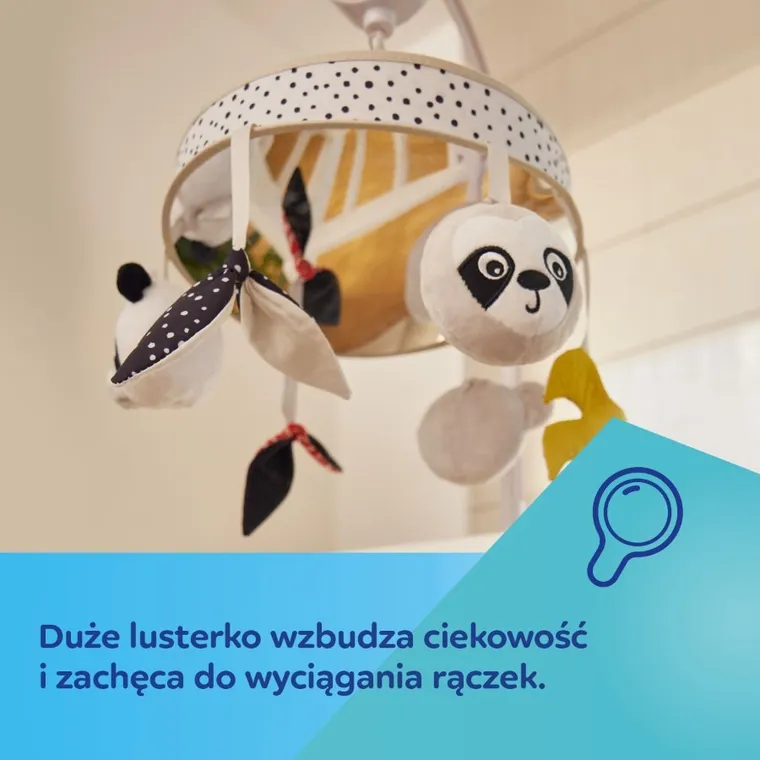 Canpol babies, BabiesBoo, sensoryczna karuzela z pozytywką i Bluetooth