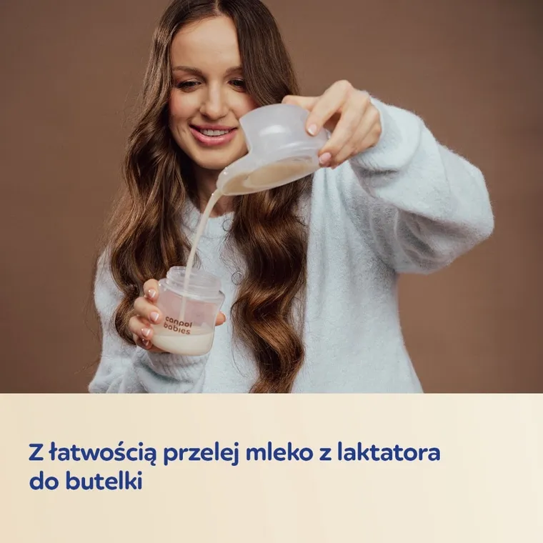 Canpol babies, Natural Shape, butelka ze smoczkiem dwustrefowym, 150 ml