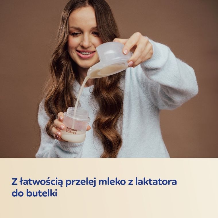 Canpol babies, Natural Shape, butelka ze smoczkiem dwustrefowym, 330 ml