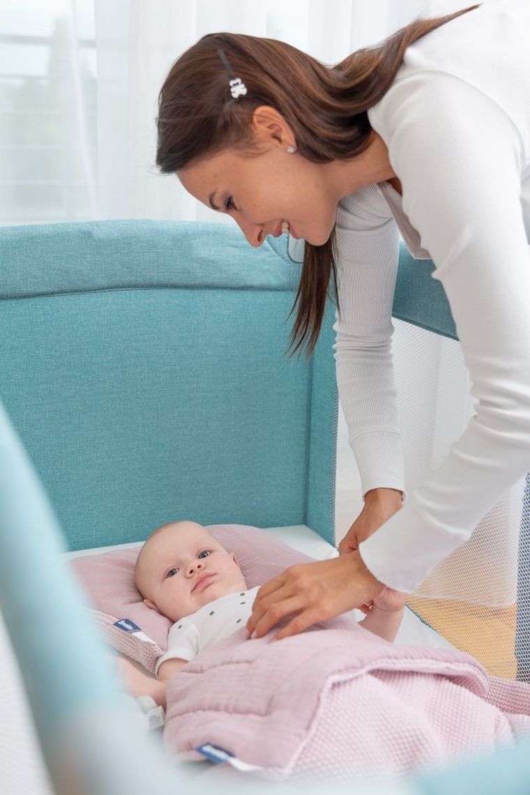 Caretero, Basic Plus, łóżeczko turystyczne, Grey