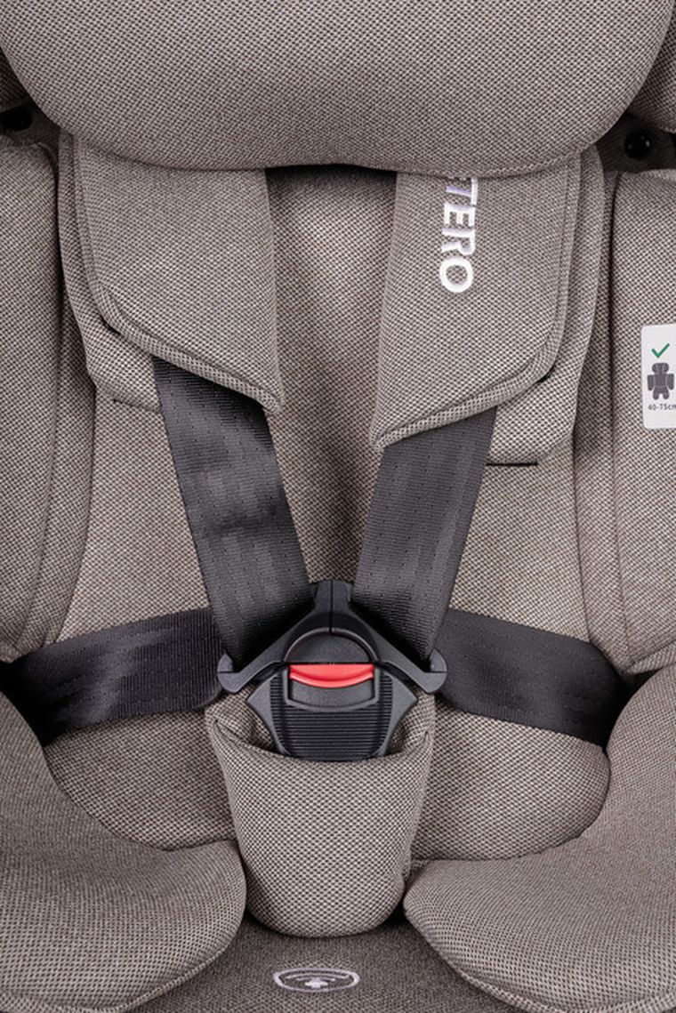 Caretero, Mundi, fotelik samochodowy, i-Size, beige, 40-150 cm