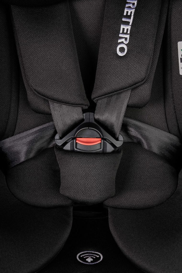 Caretero, Mundi, fotelik samochodowy, i-Size, black, 40-150 cm