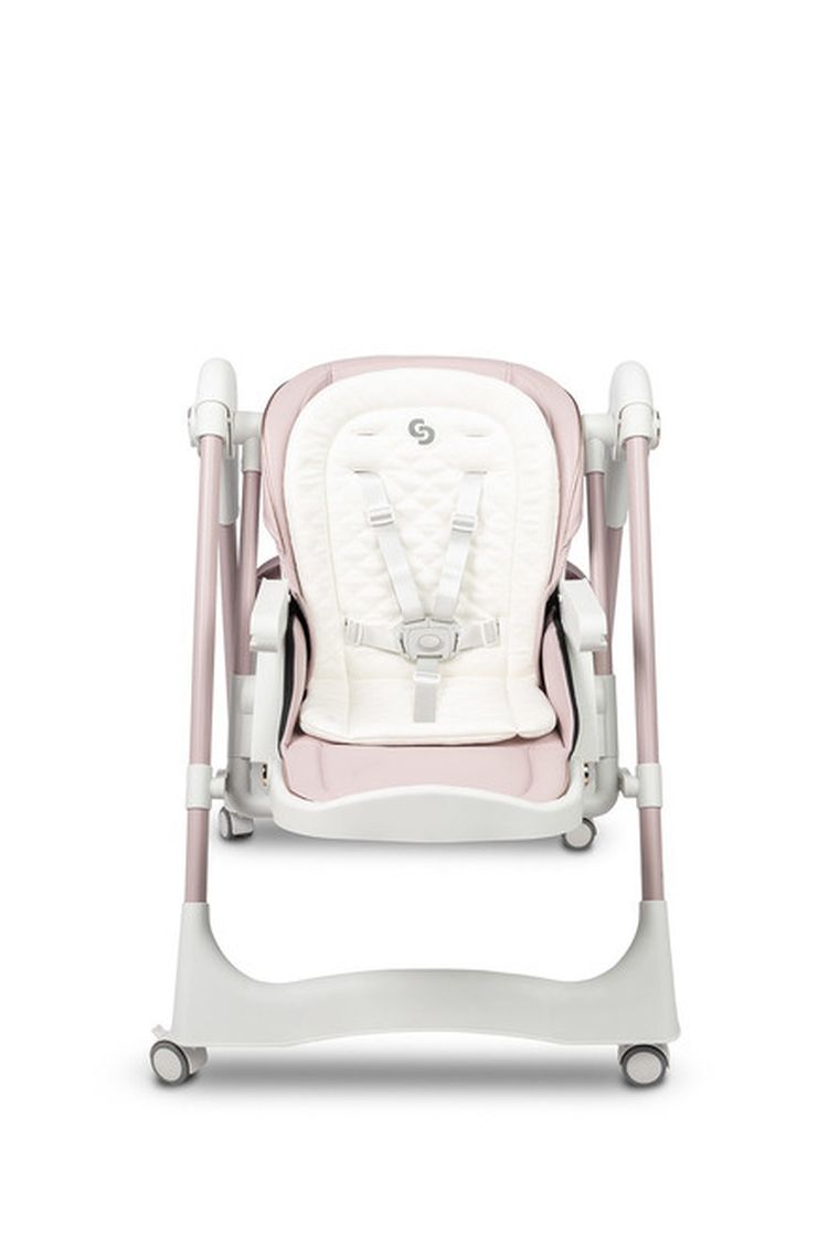 Caretero, Nesto, krzesełko do karmienia, pink