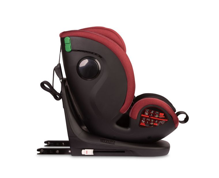 Caretero, Securo i-Size, fotelik samochodowy, burgundy, 40-150 cm