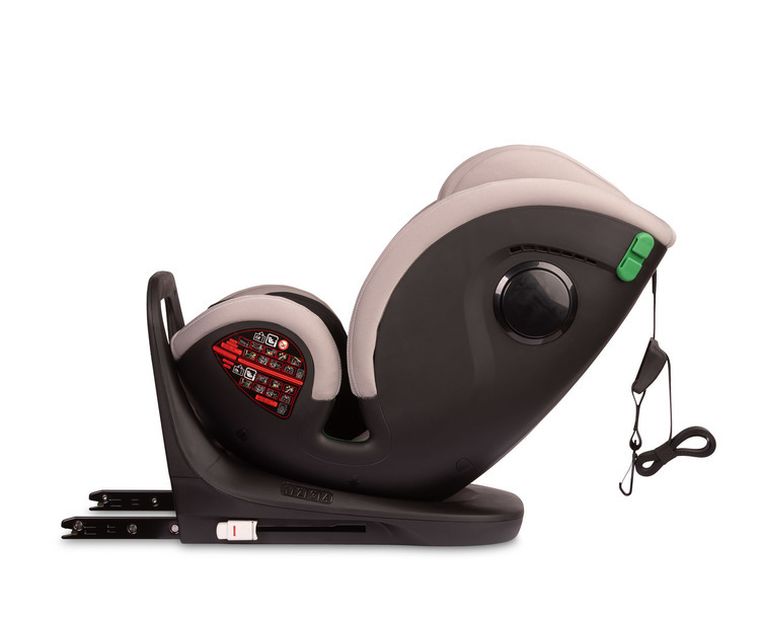 Caretero, Securo i-Size, fotelik samochodowy, light grey, 40-150 cm