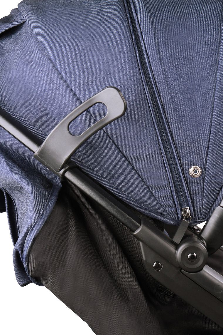 Caretero, Titan, wózek spacerowy, granatowy