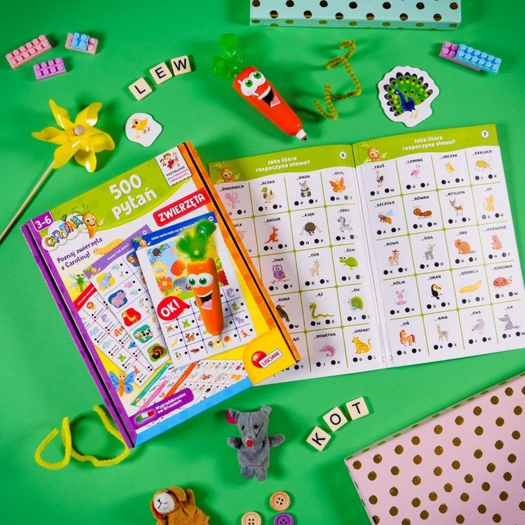 Carotina, 500 pytań, Zwierzęta, gra interaktywna